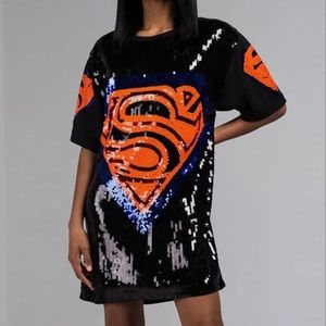 Sequin Superman Mini dress OS